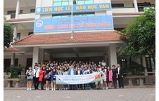 Trường THPT Chuyên giao lưu với đoàn học sinh Hàn Quốc trong chương trình trao đổi văn hóa giữa Việt nam và Hàn quốc