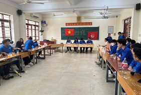  Đoàn trường THPT Chuyên tổ chức thành công đại hội Chi đoàn nhiệm kì 2023-2024