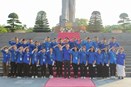  Lễ dâng hoa kỉ niệm 133 năm ngày sinh chủ tịch Hồ Chí Minh của Đoàn trường THPT Chuyên và Đội TNTN